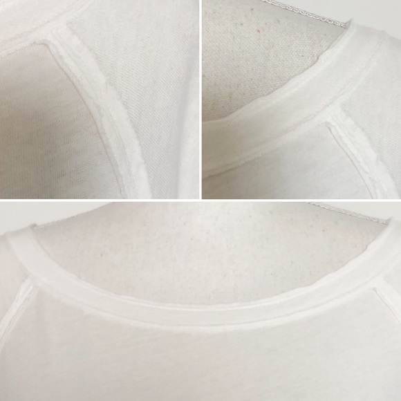 NWT FREE PEOPLE She’s Everything LS Solid in White Size Medium - Picture 6 of 14